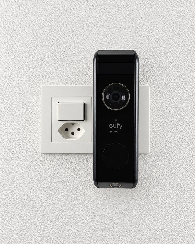 Mount One Eufy Doorbell Halterung an der Wand montiert